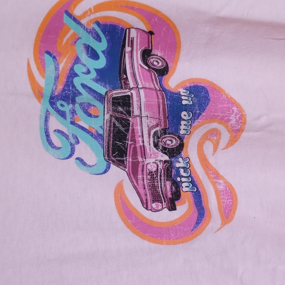 Women's Ford pick me up soft pink 🩷 Medium T-shirt 👕 - Picture 2 of 5
